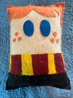 RON WEASLEY Harry Potter Felt Character Pillow